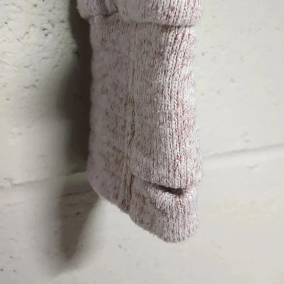 Women's Thread Supply Heathered Pink Fleece Zip Up XS - Picture 3 of 5